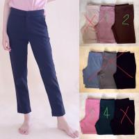 ราคา กางเกงทำงานคนอ้วน กางเกงทำงานสาวอวบ กางเกงขายาวคนอ้วน กางเกงผ้ายืดคนอ้วน ใส่สวย (18472458726)