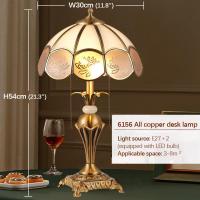 ราคา OUFULA โคมไฟตั้งโต๊ะหรูหราทันสมัย LED ลายออกแบบเซรามิคสำหรับบ้านข้างเตียง (20474304449)