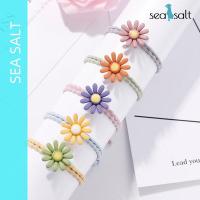 ราคา SEA ยางมัดผม ยางรัดผม แฟชั่นเกาหลี สีพาสเทล น่ารักมาก ยางรัดผม Ladies hair band (7905004323)