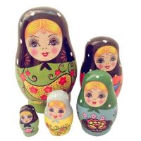 ราคา ตุ๊กตารังไม้ ตุ๊กตารังเด็กรัสเซีย ทำด้วยมือรัสเซีย Matryoshka ตุ๊กตา ของขวัญสะสมสำหรับเด็ก ตุ๊กตารัง 5 ตุ๊กตา ผู้หญิงที่มีประโยชน์ (17845254491)