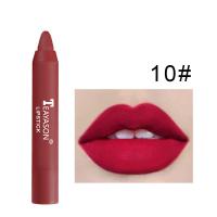 ราคา 12สี Matte Velvet ลิปสติก Non Stick Cup Delicate Smooth Waterproof No Fading Long Lasting Lipstick Lip Makeup (16535125421)
