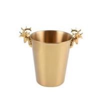 ราคา ถังแช่ไวน์ ถังแช่เบียร์ ถังน้ำแข็ง ถังสแตนเลสแท้ ไม่เป็นสนิม ถังแช่ ความจุ 5 ลิตร ถังสแตนเลสใส่น้ำแข็ง ถังแช่แชมเปญ (14087099452)