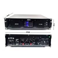 ราคา A ONE เพาเวอร์แอมป์ Professional poweramplifier 800W RMS 8Ohm เครื่องขยายเสียง รุ่น PA 7000 pphdd (18148535292)