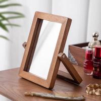 ราคา กระจกไม้ ตั้งโต๊ะ กระจกแต่งหน้า กระจก ตั้งโต๊ะ แต่งหน้า คาเฟ่ เครื่องแป้ง ตกแต่ง เครื่องประดับ สวยงาม (20730780433)