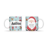 ราคา HappyLife Christmas Mug แก้วเซรามิค พร้อมที่จับ ลายคริสต์มาส แก้วสกรีน แก้วกาแฟ เหมาะเป็นของขวัญ ของที่ระลึก (16948884425)