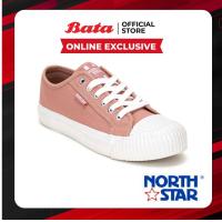ราคา Online Exclusive Bata บาจา by North Star รองเท้าผ้าใบแบบผูกเชือก ดีไซน์เก๋ สวมใส่ง่าย สำหรับผู้หญิง รุ่น EPSEN สีชมพู 5805059 สีขาว 5801059 (21127354268)