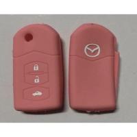 ราคา ซิลิโคนกุญแจ เคสกุญแจรถ ปลอกกุญแจ รถยนต์ MAZDA มาสด้า2 MAZDA2 มาสด้า3 MAZDA3 รุ่นกุญแจพับแบบ3ปุ่มกด (15061956249)