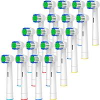 ราคา Genkent หัวแปรงสีฟันแทนที่เข้ากันได้ Oral B 20ชิ้นสำหรับ Braun Oral B 7000โปร1000 9600 5000 3000 8000และรุ่นอัจฉริยะ (19877083319)