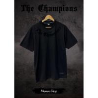 ราคา THE CHAMPIONS Cotton USA สกรีนกำมะหยี่นำเข้า งานแบรนด์ชนช๊อป (20691705927)