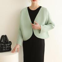 ราคา 3095 One Size 45 75kg Early Spring Pleated Slim Fit Versatile Casual Cardigan Shell Long Sleeve Coat (21241049615)