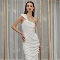 ราคา LALIT STUDIO Rose Dress เดรสออกงานไหล่เดียว สีขาว สินค้าพร้อมส่ง ชุดออกงานเรียบหรู เดรสออกงานมินิมอล ชุดเพื่อนเจ้าสาวแบรนด์ IG (16005894799)