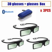 ราคา Bluetooth 3D Glasses Active Shutter Rechargeable Eyewear Compatible with Epson ProjectorSony Sharp Panasonic Samsung 3D TV (9947087011)
