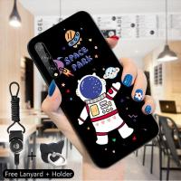 ราคา Jizetin สำหรับ Huawei Y8P Y9S Y7 Pro 2018 Y9 2018 Y9 2019 Y9 Prime 2019 Huawei Y Max แหวนนิ้วมือ Lanyard การ์ตูน Cosmic Planet ยานอวกาศ UFO รูปแบบนักบินอวกาศกันกระแทกนุ่ม TPU ซิลิโคนกรณี (10074479585)