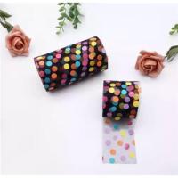 ราคา ผ้าโปร่งลายจุด polka dot 1 หลา ริบบิ้นผ้า ริบบิ้นเกาหลี ริบบิ้น (21176734809)