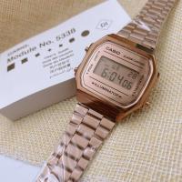 ราคา Mtime นาฬิกาข้อมือสายเลท casio คาสิโอ้ ระบบดิจิตอล รุ่น F91 จับเวลา ตั้งปลุก มีวันที่ เดือน ปี มีไฟดูเวลากลางคืน พร้อมกล่องคาสิโอ้ (9175306589)