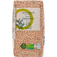 ราคา Waitrose Duchy Green Lentils เวทโทรส ถั่ว เลนทิลส์ เขียว 500g (755762595)