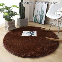 ราคา HE พรมขนสัตว์พรมห้องนั่งเล่นพรม faux ขนสัตว์รอบเสื่อเด็กห้องยาวพรมตุ๊กตาบ้านห้องนอนตกแต่ง shaggy พรม (21178881431)