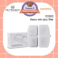 ราคา แผ่นกรองน้ำพุแมว PETONEER FRESCO MINI PLUS สำหรับ PETONEER FRESCO MINI PLUS 1 กล่อง บรรจุ 2 ชิ้น ไส้กรองน้ำพุแมว (20637080221)