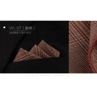 ราคา ผ้าฝ้ายผู้ชายผ้ารูปสี่เหลี่ยมสำหรับกระเป๋าเสื้อสูทลายผ้าพันคอสี่เหลี่ยมจัตุรัสชุดสูททางการหน้าอกผ้าเช็ดหน้า Syal Sutra เสื้อผ้าเช็ดหน้าสีน้ำตาลหน้าอกผ้าเช็ดหน้า (17196379617)