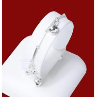 ราคา สร้อยข้อมือเงิน ลายกระดูกงูเหลี่ยมคั่นตุ้ม ประดับจี้รูปช้างสลับกระพรวน น้ำหนัก 1 บาท ยาว 6 8 นิ้ว ชุบเงินแท้ 925 สินค้าขายดี (17446057151)