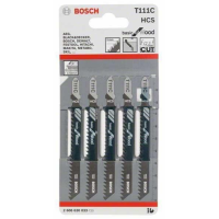 ราคา BOSCH 2608630033 T111C และ 2608631013 T118A ใบเลื่อยจิ๊กซอว์ตัดไม้ 5 ใบ แพค (20189838397)