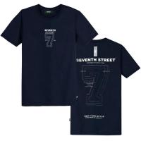ราคา 7th Street เสื้อยืด รุ่น SVL016 สีกรมท่า (20626847189)