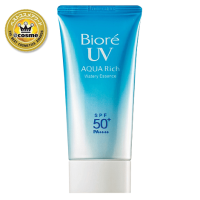 ราคา Biore UV Aqua Rich Watery Essence SPF50 PA บิโอเร ยูวี อะคอวริช วอเตอรรี่ เอสเซนต์ SPF50 PA 50ml (383819154)