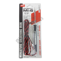 ราคา MI 6 12V SC หัวแร้ง 12V 6W 12V Soldering Iron1 หัวแร้ง Goot ด้ามตรง ปลายตัด 6W ปลายคงทน Long Life ใช้ได้นาน สหนักเพียง 9g Made In Japan ความยาว 150mm ออกแบบและผลิตจาก ประเทศญี่ปุ่น (8842354031)