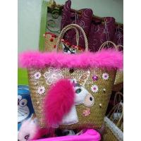 ราคา กระเป๋าสานกระจูดลายโพนี่ (4274662658)