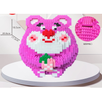 ราคา กระปุกออมสินเลโก้ กระปุกออมสินหมีสตอเบอรี่ เป็ดไวทัลลิตี้ สุดน่ารัก ของเล่นเลโก้ (19298399420)