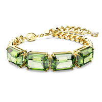 ราคา Swarovski สร้อยข้อมือพลอยสีเขียวตัดเหลี่ยมเหลี่ยม MilleniaS925 สร้อยข้อมือแฟชั่นสตรีเงินสเตอร์ลิงของขวัญวันเกิดวันวาเลนไทน์ (20572982406)