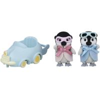 ราคา ญี่ปุ่นครอบครัวซิลเลียตุ๊กตาตุ๊กตานกเพนกวินเพื่อนรถเข็นชุด DF 23ของแท้สินค้าเรือจากญี่ปุ่น (13265467828)