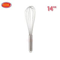 ราคา ตะกร้อตีไข่สแตนเลส ตะกร้อตีไข่ ตะกร้อมือ ตะกร้อ สแตนเลส มีให้เลือก 4 ขนาด (16006635678)