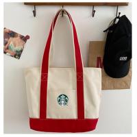 ราคา NEW กระเป๋าสตาร์บัค ถุงผ้าสตาร์บัคขนาด กระเป๋าผ้าสตาร์บัค กระเป๋าstarbucks กระเป๋าผ้า canvas กระเป๋าผ้าแคนวาส พร้อมส่งในไทย (7449376947)