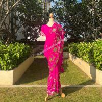 ราคา COD ชุดส่าหรี ชุดอินเดีย ชุดสำเร็จ (21232590371)