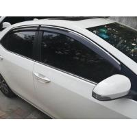 ราคา Toyota Corolla Altis Original Car Window Rain Shield Exterior Accessories Parts Deflectors Shields Vent Visors 4pcs for 2014 2015 2016 2017 2018 Model (20576744241)