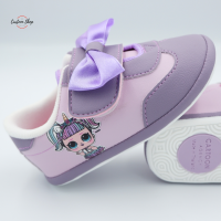 ราคา รองเท้าผ้าใบ LOL Surprise รุ่นใหม่ล่าสุด SWEET PASTEL รุ่นนี้มี 2 สี สีชมพูพาสเทลและสีม่วงพาสเทล มาพร้อมโบว์สุดเก๋ พร้อมส่ง (18552928629)