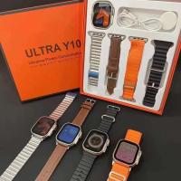 ราคา จัดส่ง SFREE นาฬิกาอัจฉริยะ Y10พิเศษขายดีสมาร์ทวอท์ชผู้ชายเป็นของขวัญบรรจุกล่องหนังนาฬิกาสายโลหะบลูทูธเพลงชาร์จไร้สายนาฬิกาอัจฉริยะสมาร์ทวอท์ชสำหรับผู้หญิง4 In 1 (20793246385)