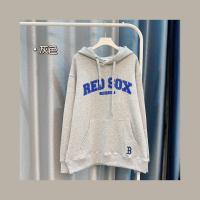 ราคา 2023 ฤดูใบไม้ร่วงรุ่นใหม่ MLB เสื้อสเวตเตอร์สไตล์เกาหลีแบรนด์แฟชั่นคอกลมแขนยาวผู้ชายและผู้หญิงที่มีตัวอักษรเดียวกันกับเสื้อสเวตเตอร์กราฟฟิตีมีฮู้ด (20512201003)