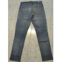 ราคา Denim jeans กางเกงยีนส์ขากระบอกเล็ก ฟอกสี เอว33ยาว38ปลายขา6 (14926694274)
