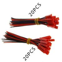 ราคา Idealhere ปลั๊กขั้วต่อ JST 2ขาใหม่ปลั๊กตัวผู้และตัวเมียพร้อมสายเคเบิล100มม 10คู่ (13953834970)