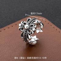 ราคา Chrome Hearts แหวนไทยเงินวินเทจเสริมบุคลิกสำหรับผู้หญิงทำจากแฟชั่นของผู้ชายแหวนสุดหล่อเงินแท้ขนาด925แหวนใส่นิ้ว (18260655769)