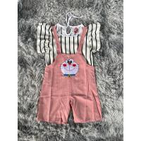 ราคา ชุดหมีเด็ก ชุดเอี๊ยมเด็กผู้หญิง ชุดเซ็ต2ตัว เหมาะสำหรับเด็ก 1ขวบครึ่ง 3ขวบ (18819942988)