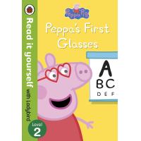 ราคา หนังสืออังกฤษใหม่ Peppa Pig Peppas First Glasses Read it yourself with Ladybird Level 2 Hardback English Language Edition Hardcover (17306545383)