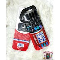 ราคา แปรงสีฟันคอลเกต Slim Soft Charcoal ขนแปรงนุ่มพิเศษ Pack 4 (21296158289)
