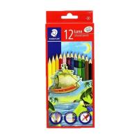 ราคา STAEDTLER ดินสอสีไม้แท่งยาว 12 24 สี รุ่น LUNA แถมฟรีกบเหลาดินสอ ตัวด้ามรูปทรงหกเหลี่ยมสุดคลาสสิก 12 24 color (1178882313)