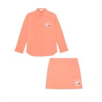 ราคา Kloset KK23 SET002 Kiss Jacket And Skirt Set เสื้อเซท เสื้อเชิ้ตแขนยาว กระโปรง (19064817954)