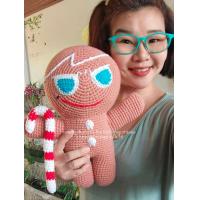 ราคา ภาพสินค้าจริง 1 ตัว ตุ๊กตาถักไหมพรม คุ้กกี้รัน ผู้ชาย ตุ๊กตา ตุ๊กตาถักโครเชต์ ไหมพรม โครเชต์ งานถัก งานฝีมือ แฮนเมด cookie run crochet doll m24 (18877808827)
