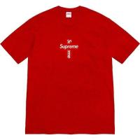 ราคา Supreme 20FW เสื้อยืดแขนสั้นพิมพ์ลายโลโก้ Cross Boxlogo (18602635448)