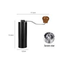 ราคา R Phoenix 25g Capacity Manual Coffee Grinder Portable Coffee Bean Miller Wear resistant 420CNC Stainless steel Core Aviation Aluminum Body (19386848826)
